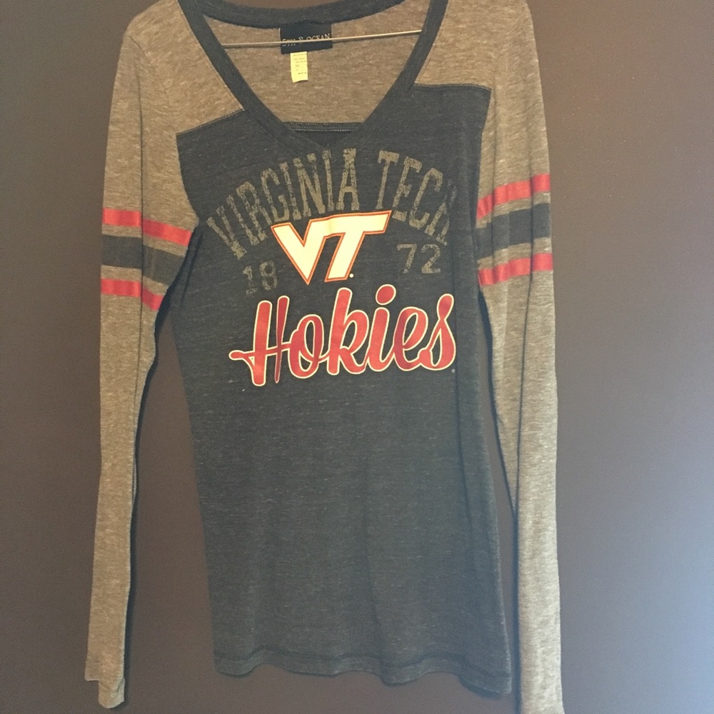 Virginia tech long sleeve top